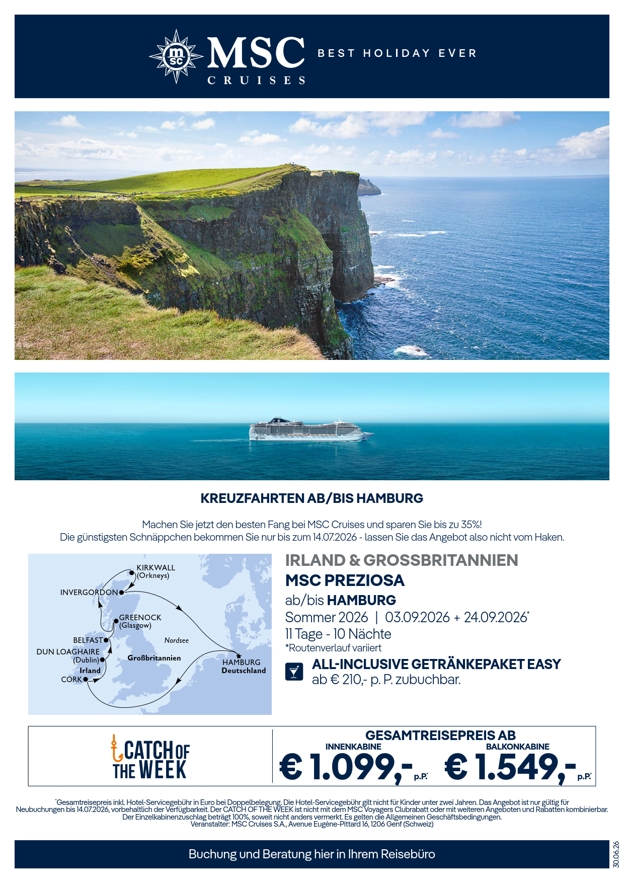 MSC Catch of the Week, gültig bis 14.07.2026